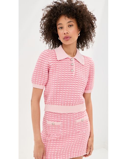 Le Bos Pink Rumi Polo