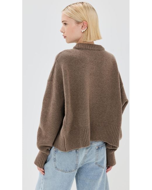 Nackiyé Brown Avalanche Sweater