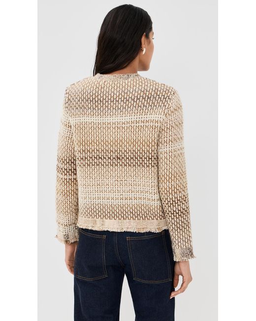 Veronica Beard Blue Sariyah Knit Jacket