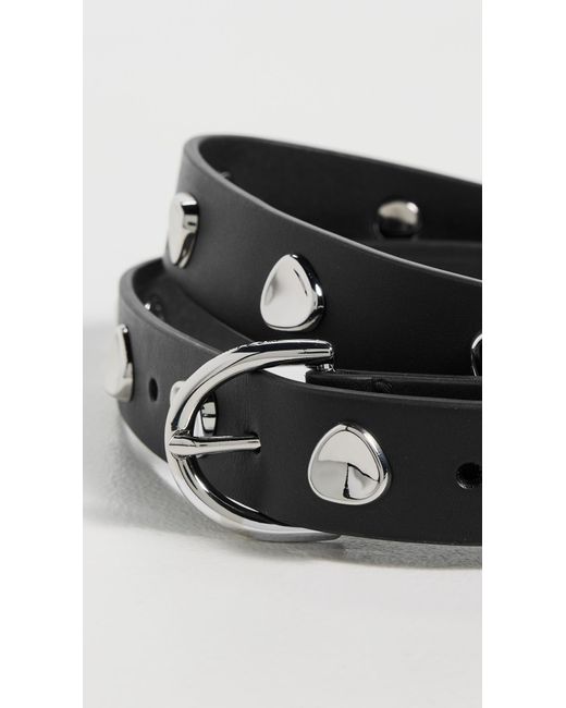 Rag & Bone Black Brynn Belt