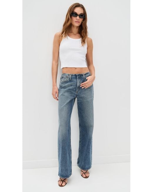 Agolde Blue Lex Jeans