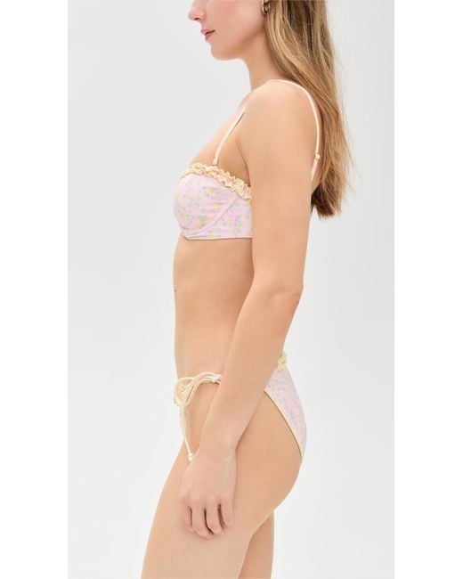 LoveShackFancy Multicolor Tallie Bikini Set