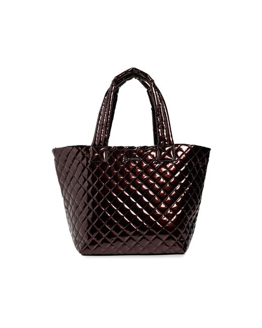 MZ Wallace Black Deluxe Medium Metro Tote
