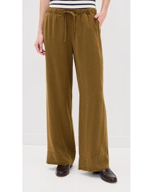 Alex Mill Green Riley Pants
