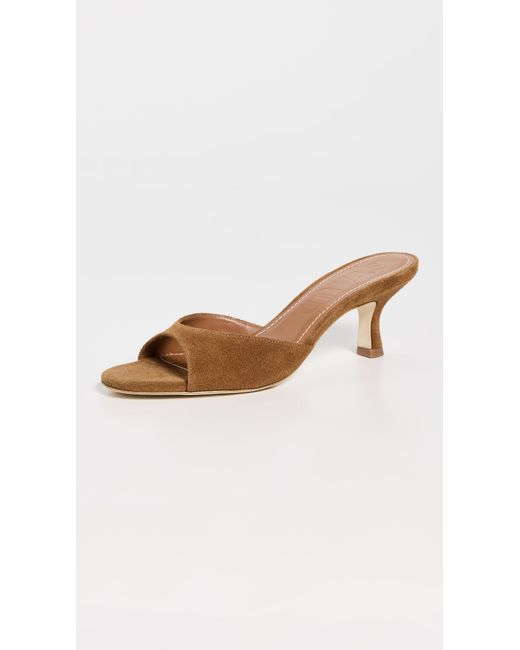 Staud Natural Brigitte Mules