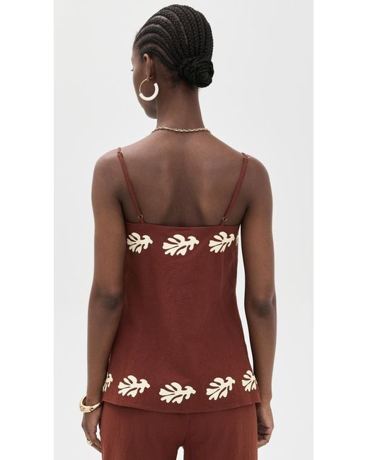 Seven Wonders Red Amalia Top
