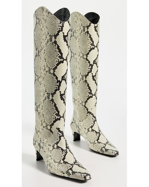Staud Natural Western Wally Boots