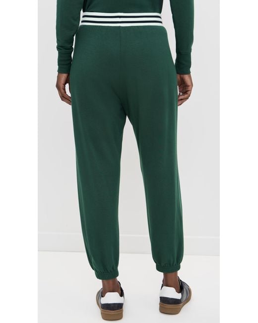 Splits59 Green Andie Oversized Fleece Sweatpants
