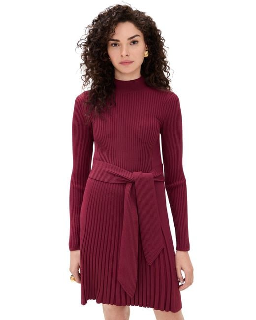 Shoshanna Red Tara Dress