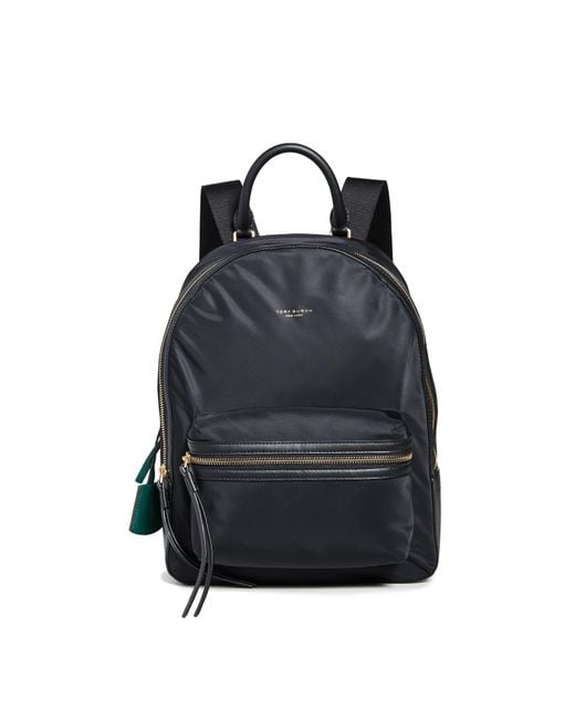 Perry nylon zip backpack tory burch hot sale