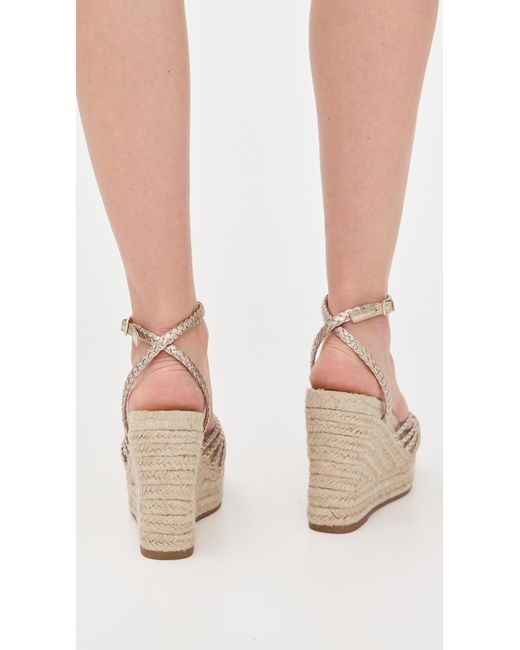 Loeffler Randall White Pamela Mignon Knot Wedges