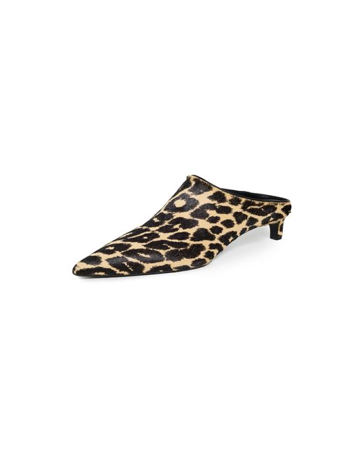 Jil Sander Black Heeled Mules