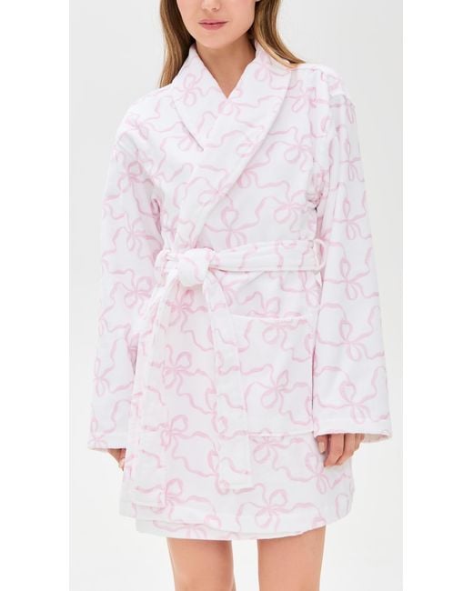 LoveShackFancy White Indie Robe