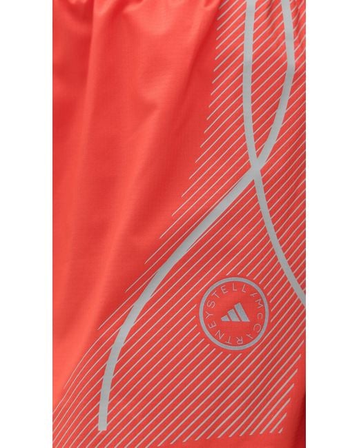 Adidas By Stella McCartney Red Truepace Running Shorts