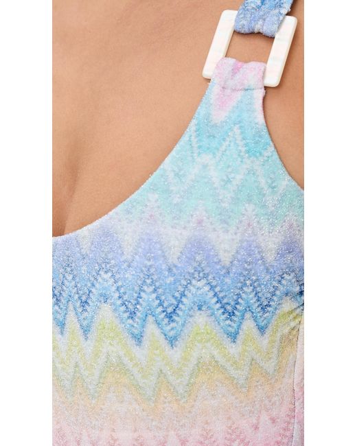 Beach Riot Elina One Piece in Blue | Lyst