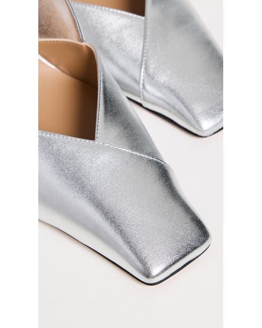 Stella McCartney White Spur Metallic Alter Mat Pumps