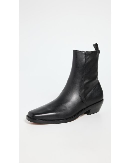 Madewell Black Aspen Stretch Boots
