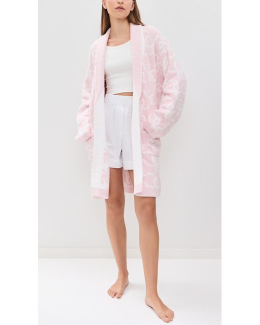 LoveShackFancy Pink Indie Robe