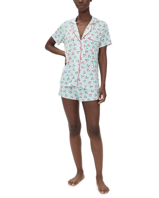 Stripe & Stare Multicolor Bedshorts Set