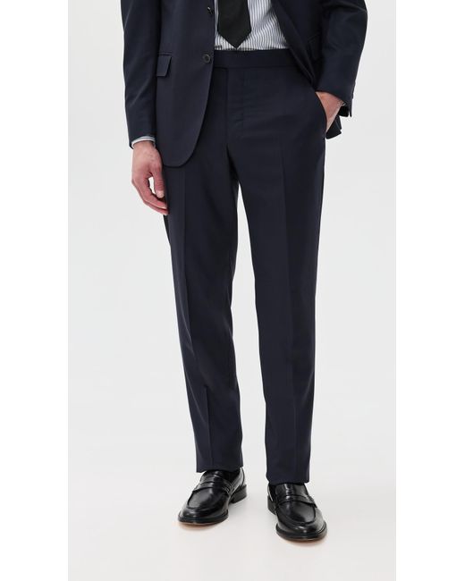 Polo Ralph Lauren Black Solid Twill Suit for men