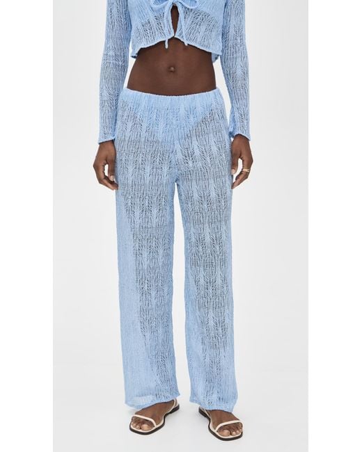 Peixoto Blue Evy Pants