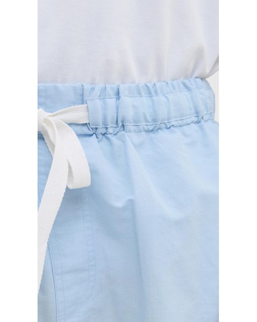 J.W. Anderson Blue Drawstring Shorts 7 for men