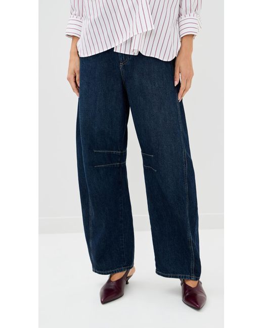 Twp Blue New Barrel Pants