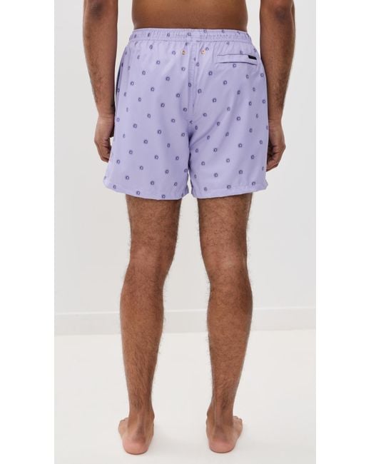 Ancora Blue Solara Swim Trunks 5.5 for men