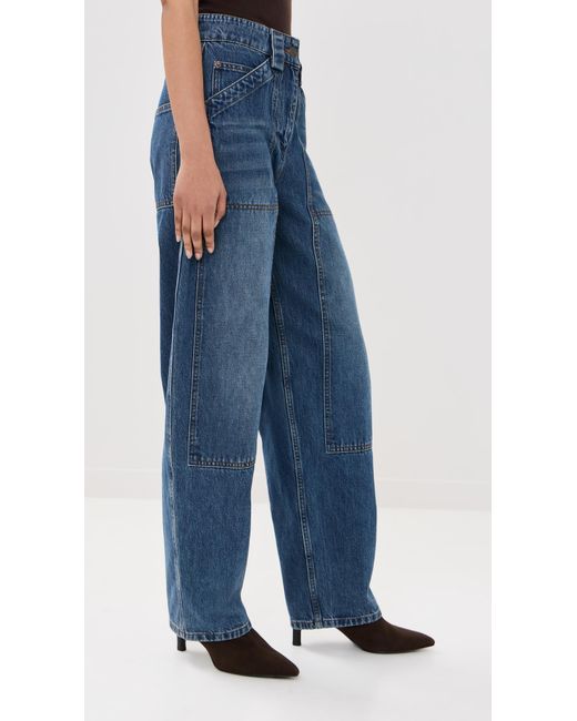 Co. Blue High Waist Balloon Pants