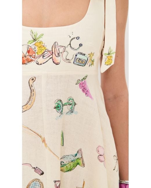 ALÉMAIS Natural Anouk Ballet Sundress