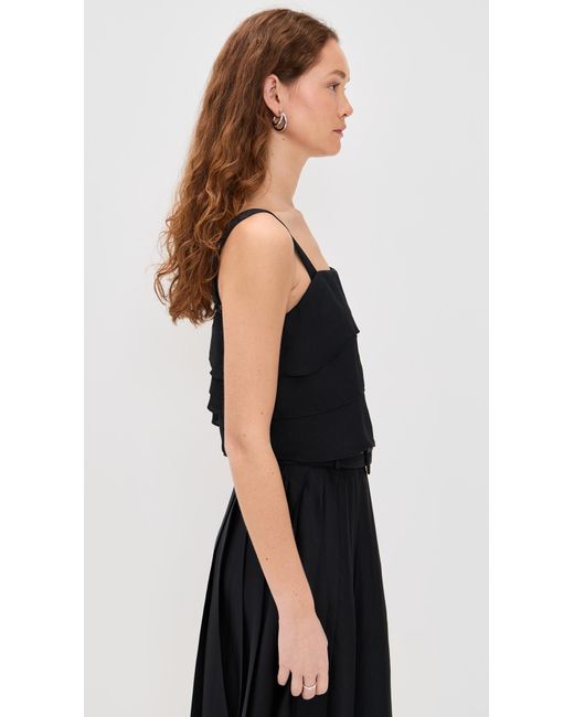 Ramy Brook Black Sloan Blouse