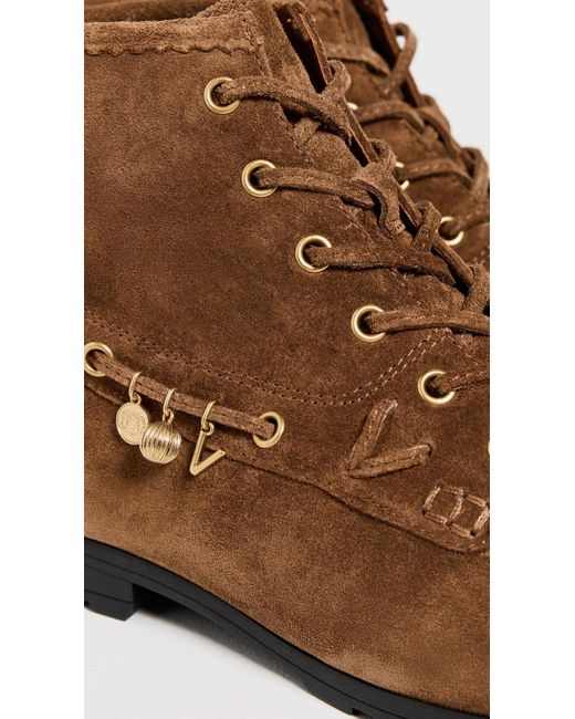 Veronica Beard Brown Phaedra Booties