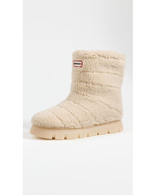 Hunter White Maran Boots