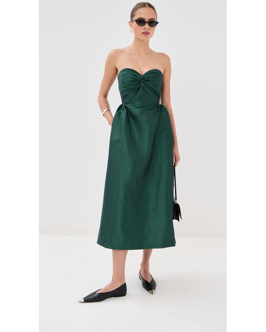kika vargas green dress Rose in Collection-All-Spring