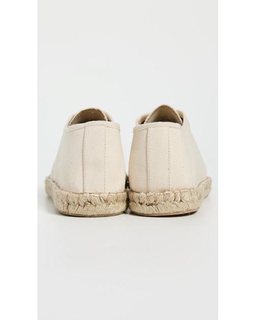 Lemaire White Linoleum Laced Espadrilles