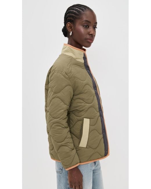 Ugg Green Jazlyn Quilted Jacket