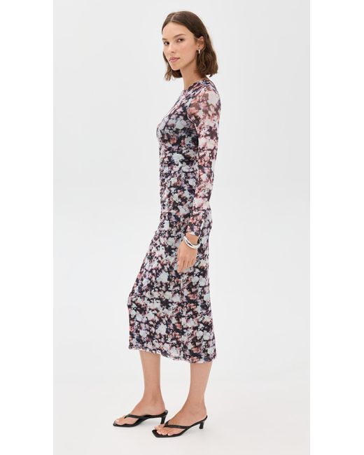 MINKPINK Multicolor Audrey Mesh Midi Dress