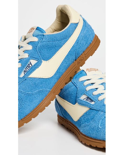 Autry Blue Windspin Sneakers