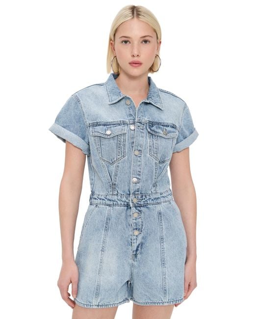 DAZE Blue Topanga Romper