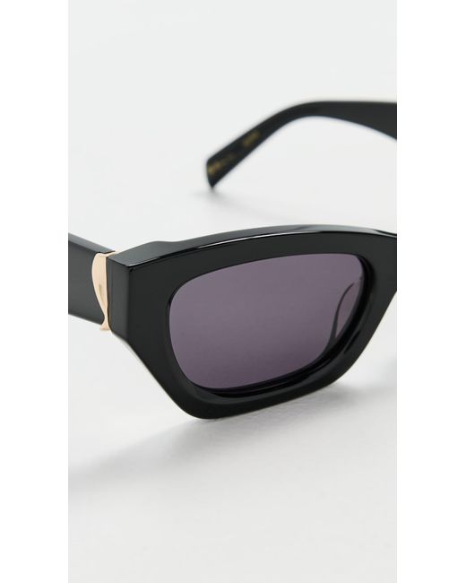 Luv Lou Black The Sutton Sunglasses