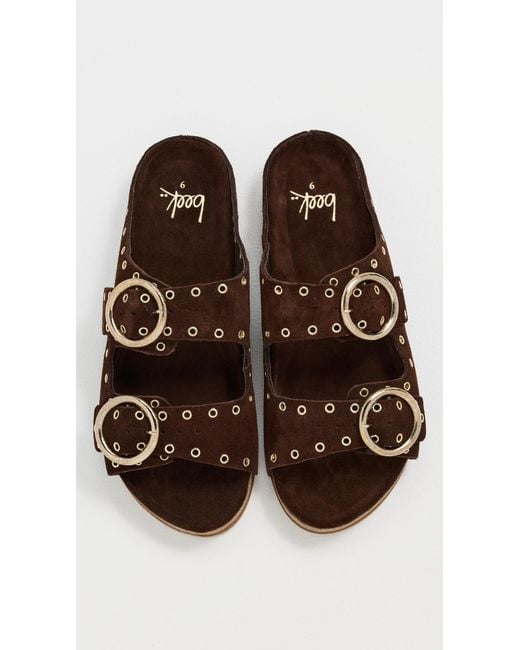 Beek Black Cedar Sandals