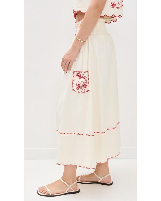 Never Fully Dressed Natural Pollenca Skirt