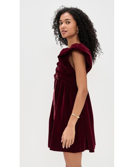 strapless open back dress Strapless Bow Accent Mini Dress – Endless Rose main image 0