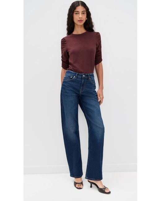 Veronica Beard Purple Waldorf Tee