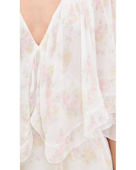 LoveShackFancy White Avaline Dress