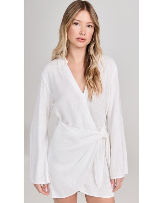 LSPACE White Las Palmas Dress