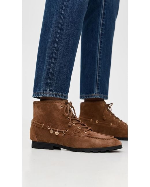 Veronica Beard Brown Phaedra Booties