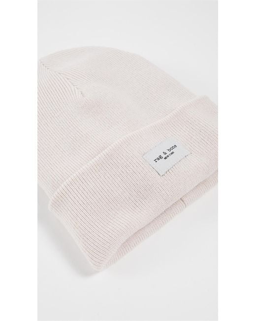 Rag & Bone Natural Addison Beanie