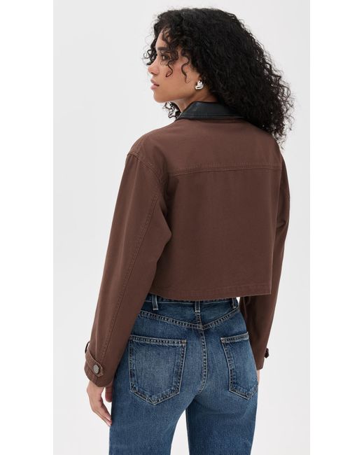Le Bos Black Harriet Cropped Jacket