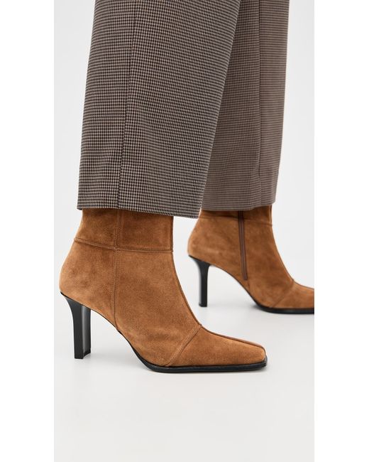 Staud Black Hendrix Ankle Boots